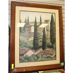 LARGE FRAMED PICTURE