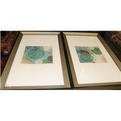 PAIR OF SHOWHOME FRAMED PICTURES