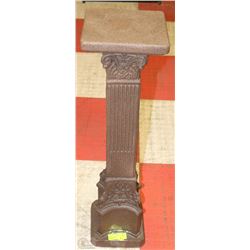 LARGE 32" DECORATIVE COLUMN STYLE PEDESTAL