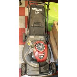 CRAFTSMAN LAWNMOWER 6.75HP, 22" WITH BAG