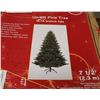 Image 1 : NEW NOMA UNLIT PINE  TREE 7'5