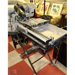 POWERFIST TILE CUTTING SAW WITH STAND