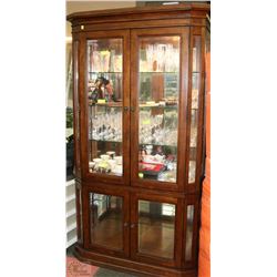 SOLID WOOD 1 PC 6.5' CHINA CABINET