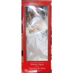 18" ANIMATED AND ILLUMINATED HOLIDAY ANGEL