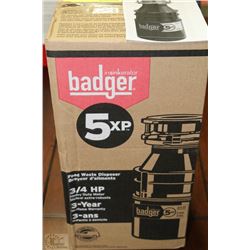 NEW BADGER 3/4HP IN SINK ERATOR