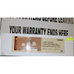 NEW 3 LIGHT VANITY BAR