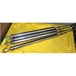 FLAT WITH 4 SPRING LOADED TRUCK CAMPER