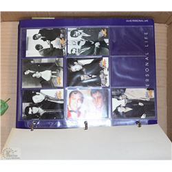 ESTATE - ELVIS CARD COLLECTION IN BINDER