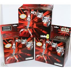 LOT OF 3 STAR WARS COLLECTIBLE WATCHES