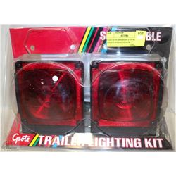 PAIR OF SUBMERSIBLE TRAILER LIGHTS BY GROTE NEW