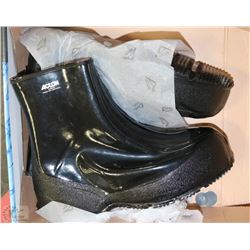 ACTON BLACK TRENTON RUBBER BOOTS