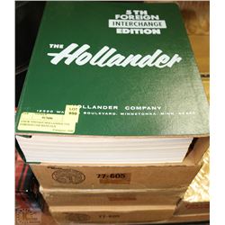 4 NEW VINTAGE HOLLANDER 5TH FOREIGN CAR MANUALS
