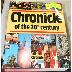 CHRONICLES OF THE 20TH CENTURY COFFEE TABLE BOOK