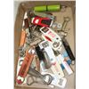 Image 1 : FLAT WITH 38 COLLECTOR BOTTLE OPENERS