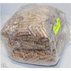 3 BAGS OF WOODEN DOWELS