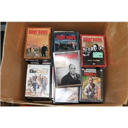 LARGE BOX OF ASSORTED DVD'S