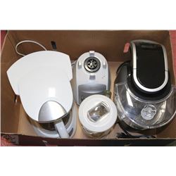 BOX WITH KEURIG 2.0 MAKER, BLENDER AND COFFEE POT