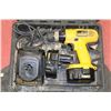 Image 1 : DEWALT 14.4V DRILL W/ 2 BATTERIES, CHARGER & CASE