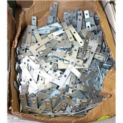 CASE OF ALMOST FULL 90 DEGREE CORNER BRACKETS