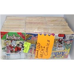 100 ARCHIE DIGEST COMIC BOOKS