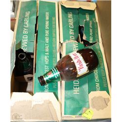 2 CASES OF HEIDLEBERG BEER BOTTLES IN ORIGINAL