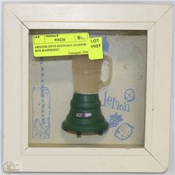 ARISTER GIFTS KEEPSAKE SHADOW BOX RASPBERRY