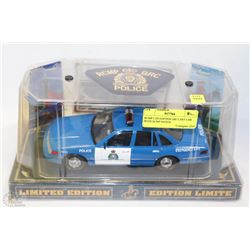 RCMP LTD EDITION DIE CAST CAR WITH RCMP PATCH