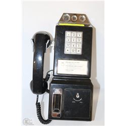 VINTAGE PHONE WITH NOVELTY PAY PHONE APPEARANCE