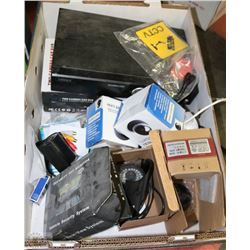 BOX WITH SECURITY SYSTEM COMPONENTS