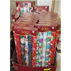 CASE OF CHRISTMAS WRAPPING PAPER