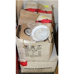 2 BOXES OF POT LIGHTS