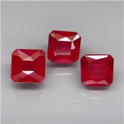 Natural African Ruby 6x6 MM - 4.76 Ct
