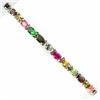 Image 1 : Natural Multi Gemstone Bracelet