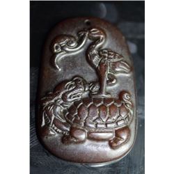 Old Chinese Jade Hand Carved Pendant