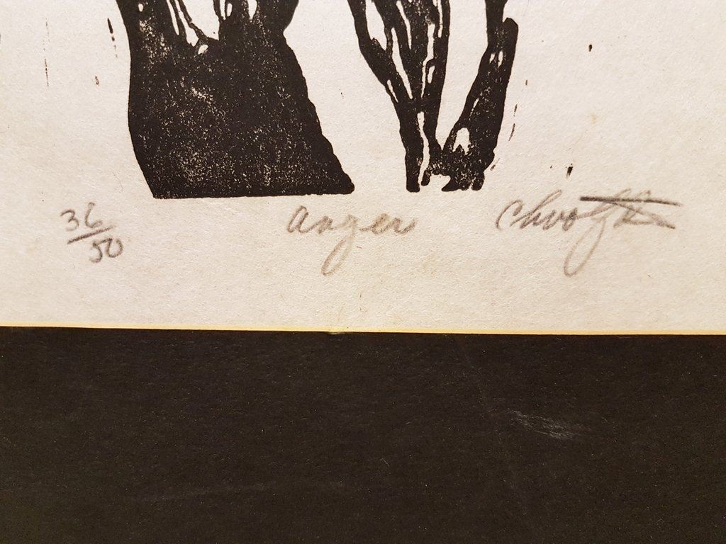 SIGNED AND NUMBERED LITHOGRAPH