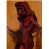 Image 1 : American school: Morgan (20th Century), PIRATE JENNY, oil painting on board, 41 x 30", signed l...