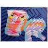 Image 1 : Karel Appel (b. 1921) Dutch, CAT Series, color lithograph, signed in pencil, artist's proof, im...
