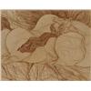 Image 1 : Guillaume Azoulay (b. 1949) Moroccan, WHISPER, etching, signed in pencil, numbered edition 300,...