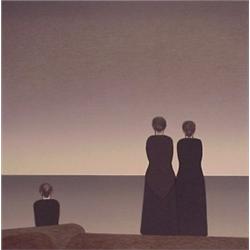 Will Barnet (b. 1911) American, PETER GRIMES, color lithograph, signed in pencil, numbered edit...