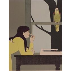 Will Barnet (b. 1911) American, SILENT SEASON - SPRING, color lithograph, signed in pencil, num...