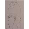 Image 1 : Leonard Baskin (1922-2002) American, OUR GENERAL, 1967, etching, signed in pencil, numbered edi...