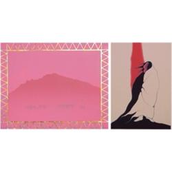 Paul Brach (b. 1924) American, SANDIO, color screenprint, signed in pencil, numbered edition 40...