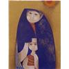Image 1 : Sami Briss (b. 1930) Israeli, MOTHER & CHILD, color lithograph, signed in pencil, numbered edit...