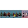 Image 1 : Gail Bruce (20th Century) American, PARK BENCH, color screenprint, signed in pencil, numbered e...
