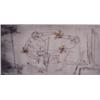 Image 1 : Hans Burkhardt (b. 1904) Swiss, PEACE ON EARTH (Ring), 1966, etching with hand-coloring, signed...