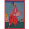 Image 1 : Mihail Chemiakin (b. 1943) Russian, RUSSIAN DANCER, color lithograph, signed in pencil, numbere...
