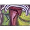 Image 1 : Marco Cingolani (b. 1959) Italian, UNTITLED, acrylic painting on paper, 27 1/2 x 39 1/2", signe...