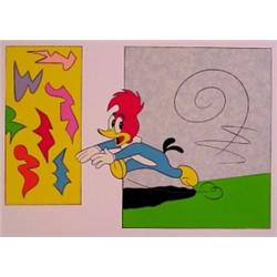 Ronnie Cutrone (b. 1948) American, ESCAPE, 1988, color screenprint, signed in pencil, numbered...