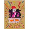 Image 1 : Ronnie Cutrone (b. 1948) American, IDENTITY CRISIS, 1989, color screenprint, signed in pencil,...