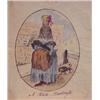 Image 1 : 18th Century Style watercolor, A PETITE MAITRESSE, 1798, watercolor on paper, 9 x 7 1/4", soft...